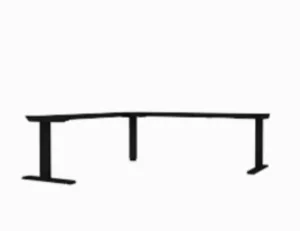 Poise Silver Three Leg Power Lift Base