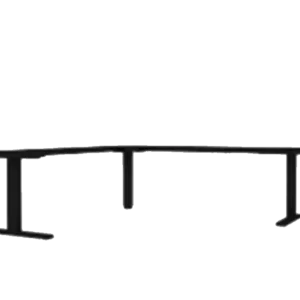 Poise Black Three Leg Power Lift Base