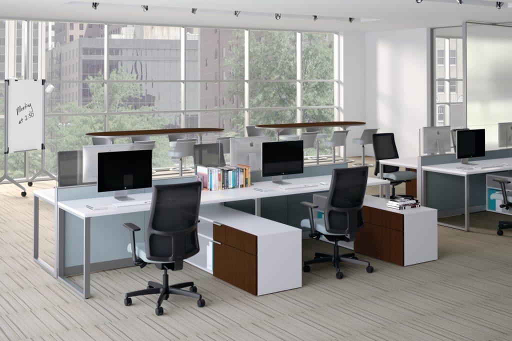 Office Space Reconfiguration; West Michigan Office Interiors