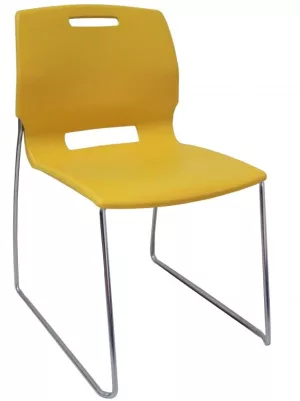 Izzy Popcorn Chair - Yellow