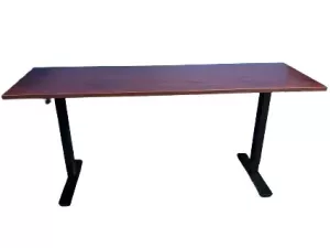 Mahogany Sit to Stand Table