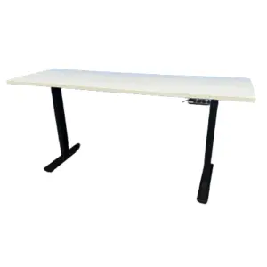 Grey Sit-Stand Height Adjustable Desk