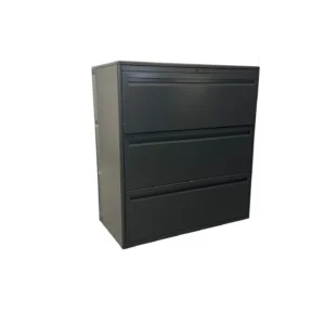 Graphite Haworth 3 Drawer Lateral File