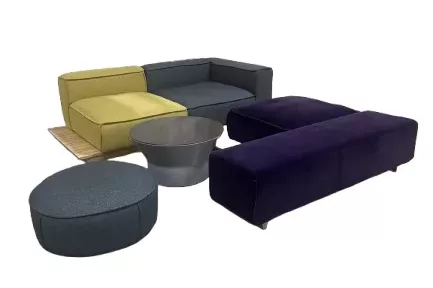 OFS Hinchada Lounge Set, Slatted Platform