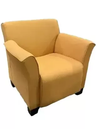 Steelcase Lounge Chair, Harvest Wheat Fabric