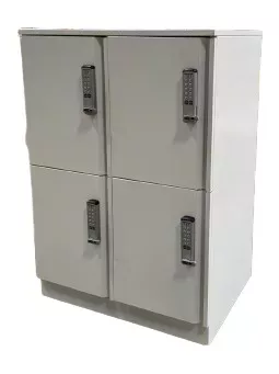 Lockers, 24"W x 18"D x 35"H, Color: White