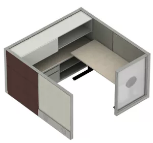 Compose AS-IS Single Workstation(Cherry/Silver)