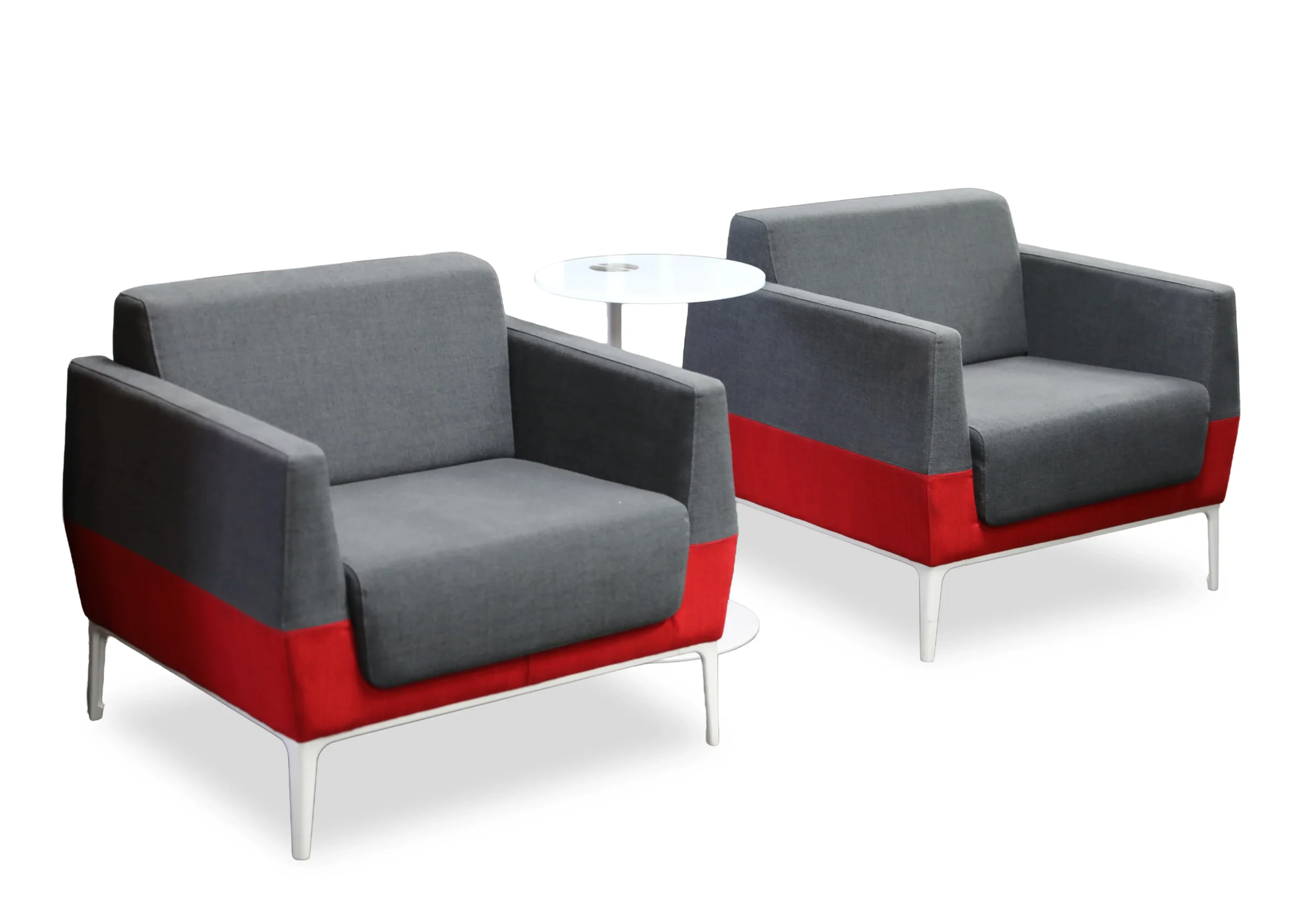 Coalesse Lounge Chair Set shown at angled front view.