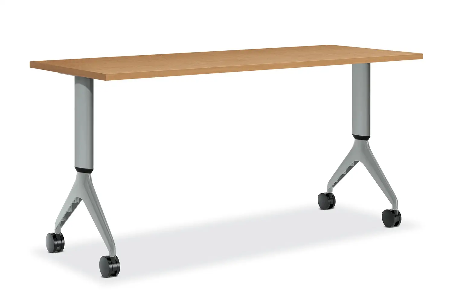 HON Motivate Table shown at a front 45 degree view.