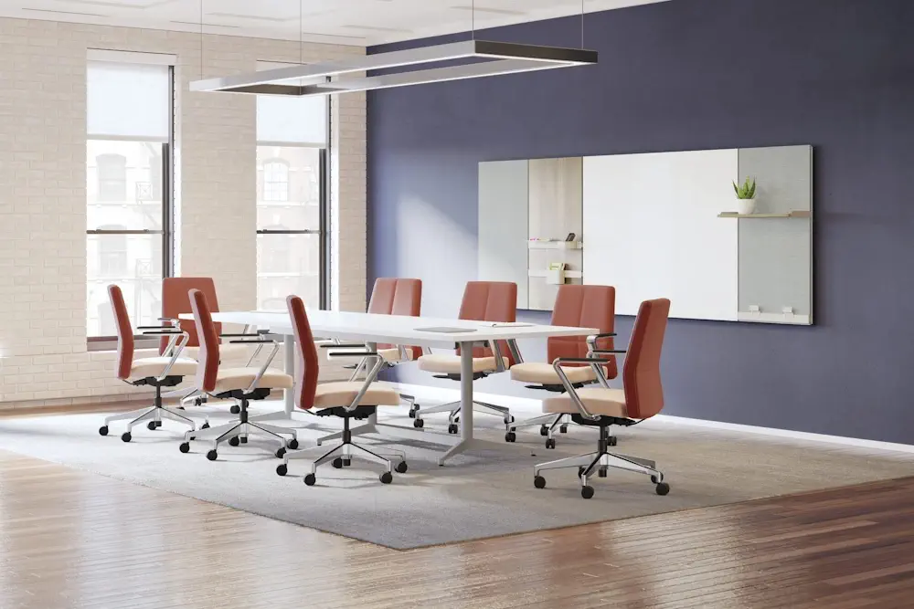 Conference Room table and office chairs