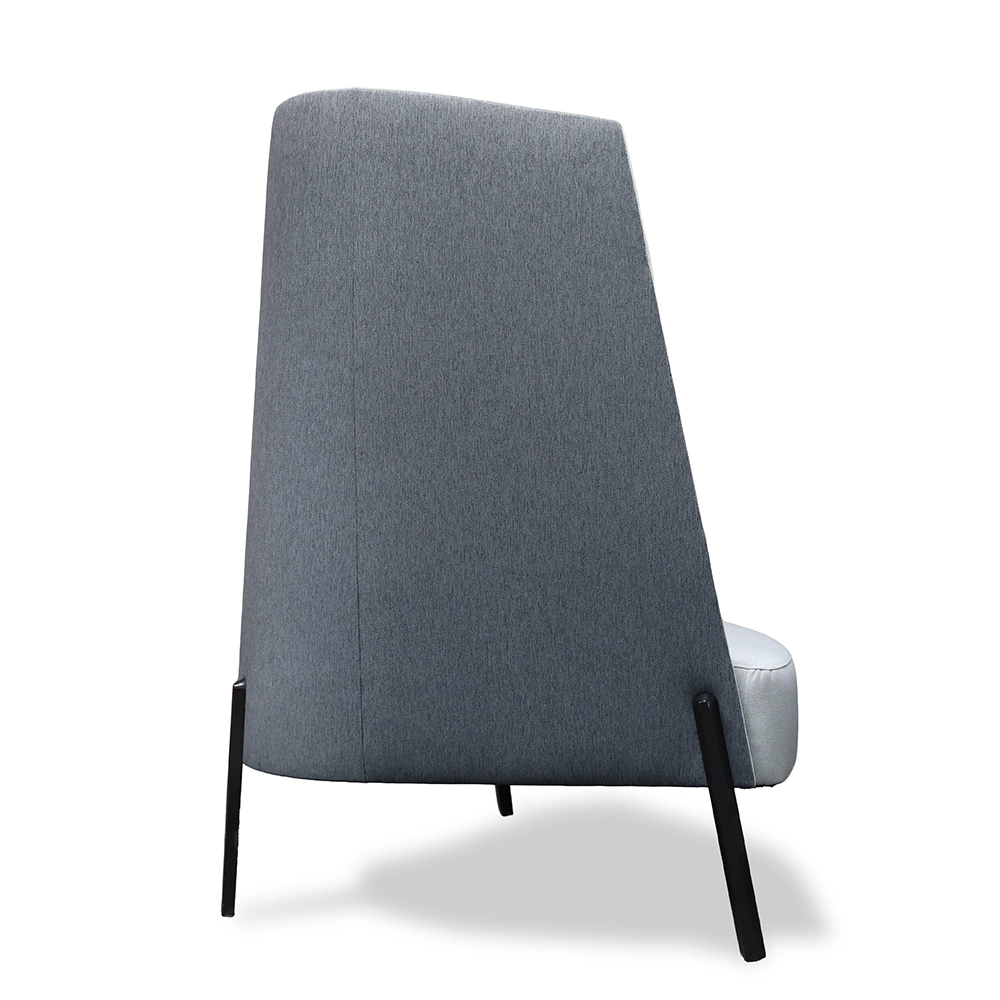 Back view of Studio TK Fractal in gray and purple