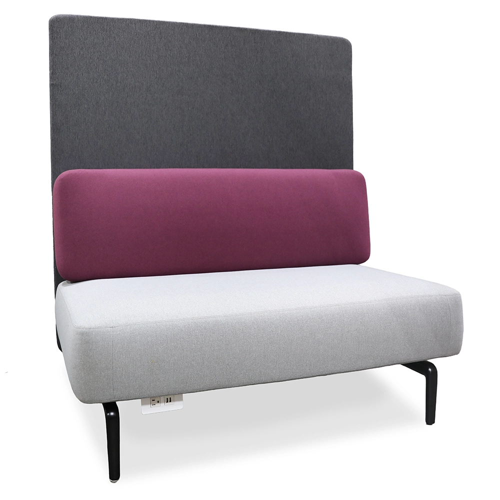 Teknion Banqs lounge chair with high-screen back.
