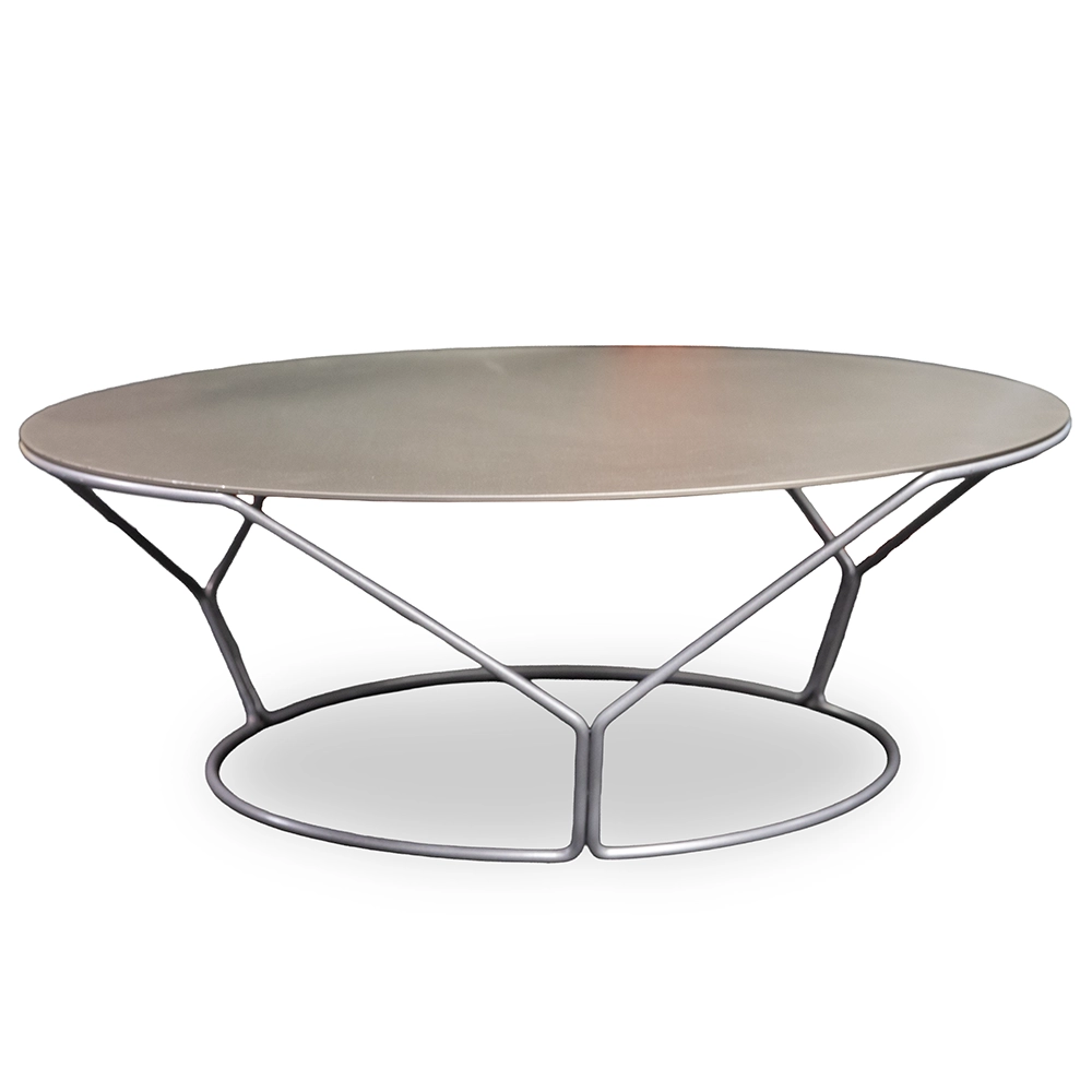 Keilhauer Cahoots Coffee Table with Silver Top