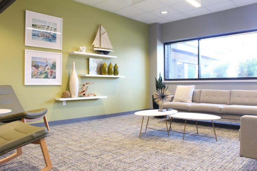 Waiting Area, West Michigan Office Interiors