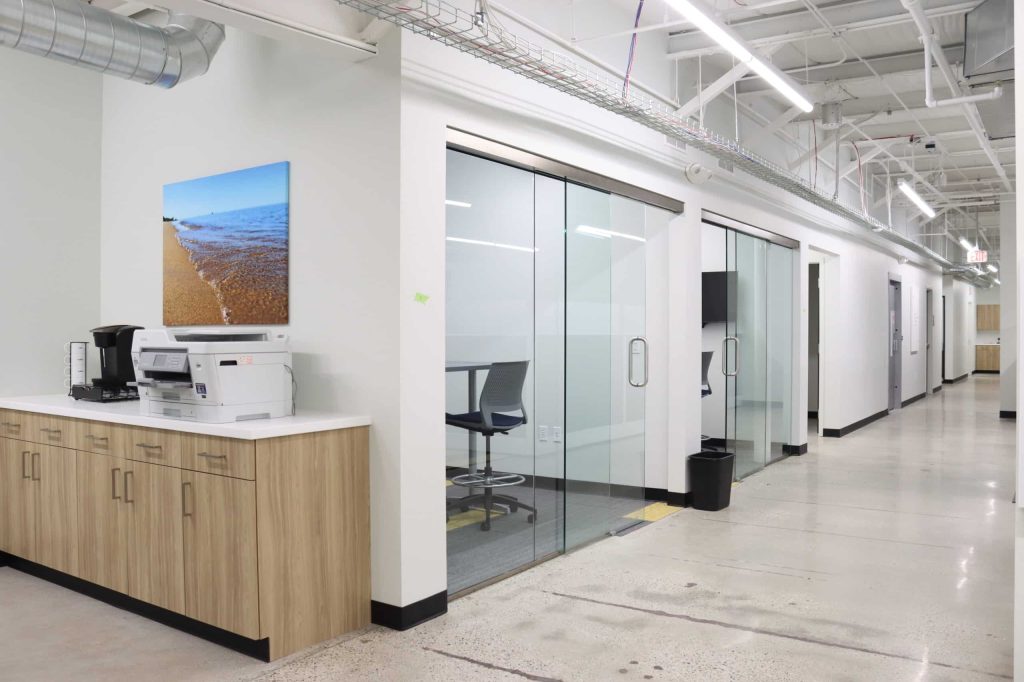 Huddle Rooms, West Michigan Office Interiors